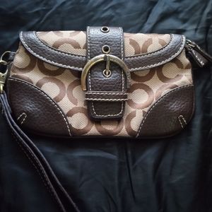 Coach Buckle Wristlet